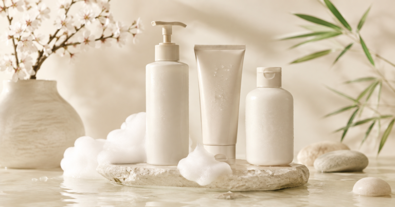 Japanese cleansers for sensitive skin with gentle foaming skincare products