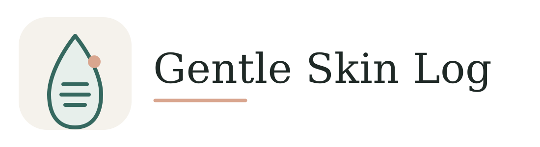 Gentle Skin Log logo